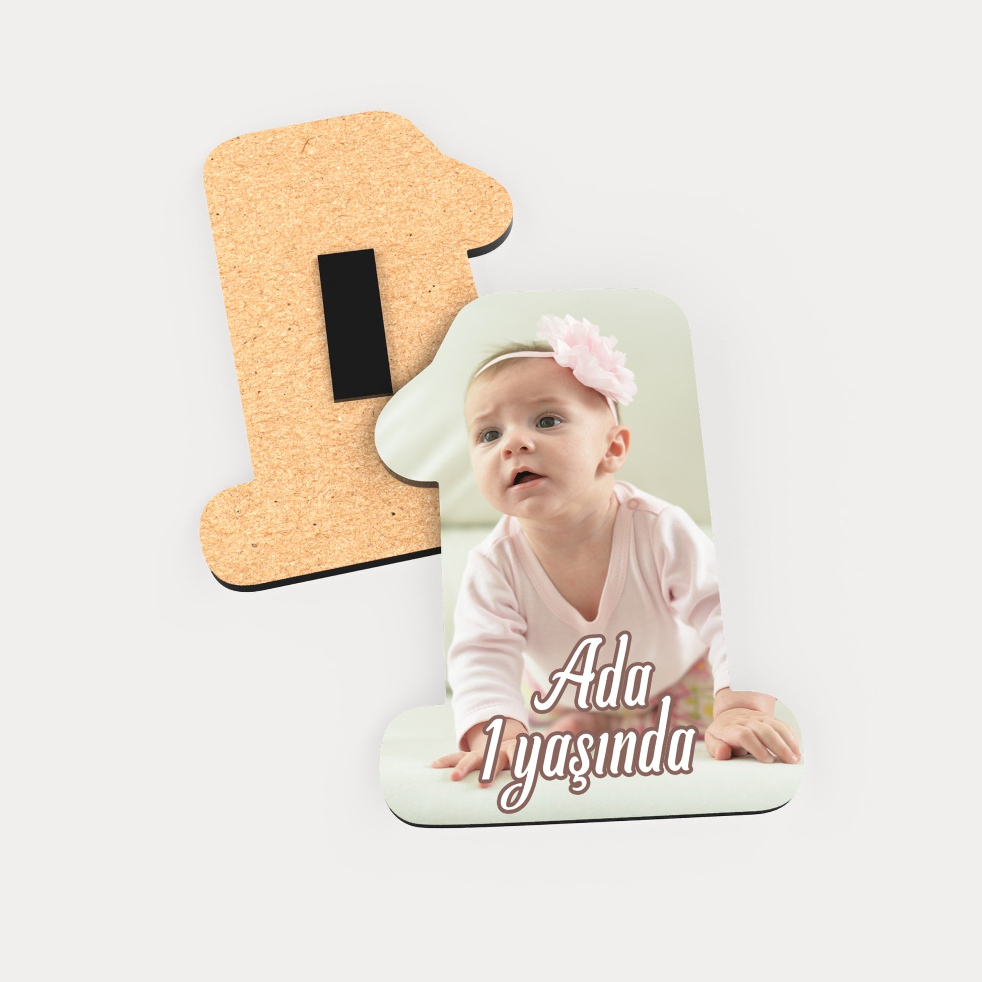 Fotoğraflı Ahşap Magnet