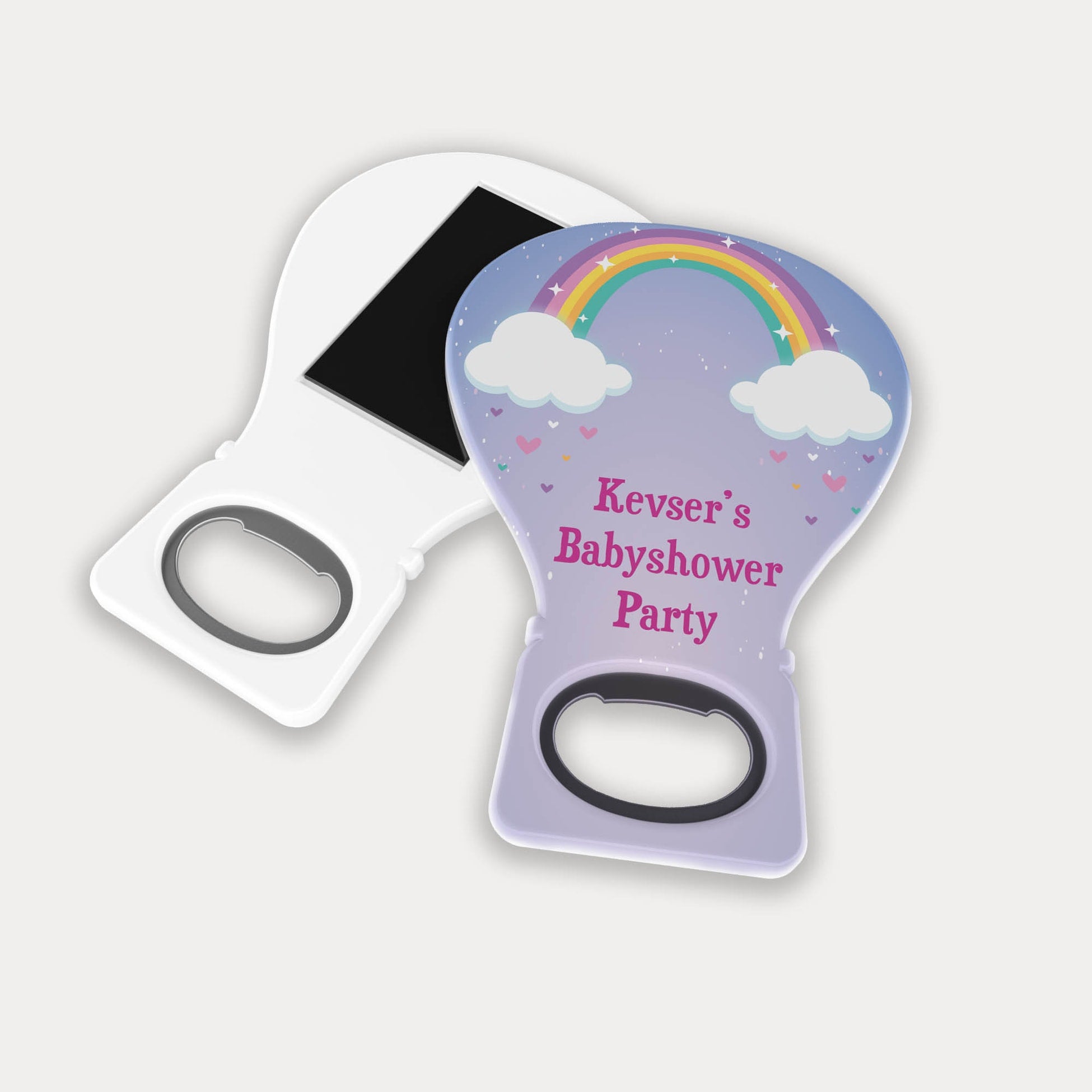 Gökkuşağı Desenli Balon Açacak Magnet