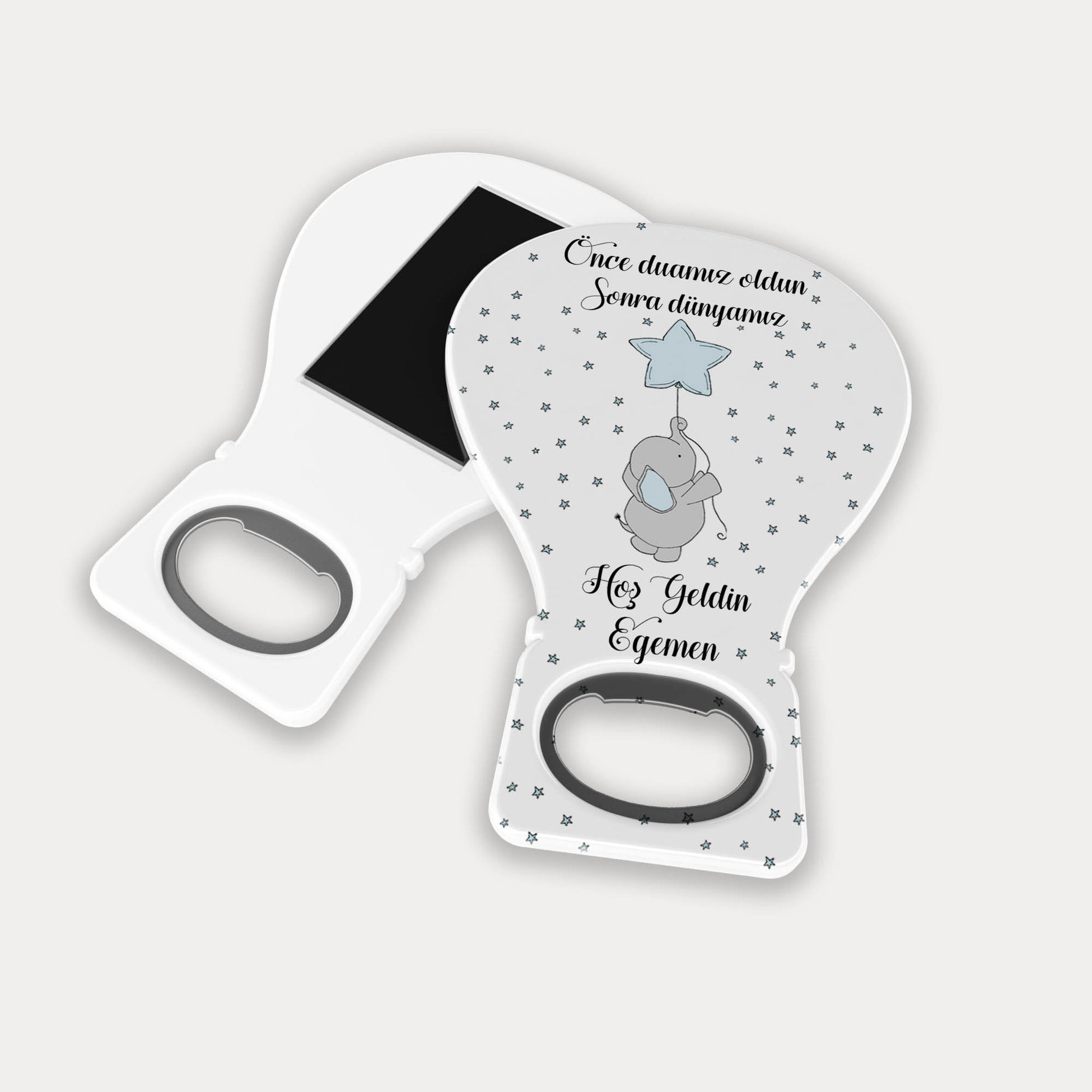 Fil Desenli Balon Açacak Magnet