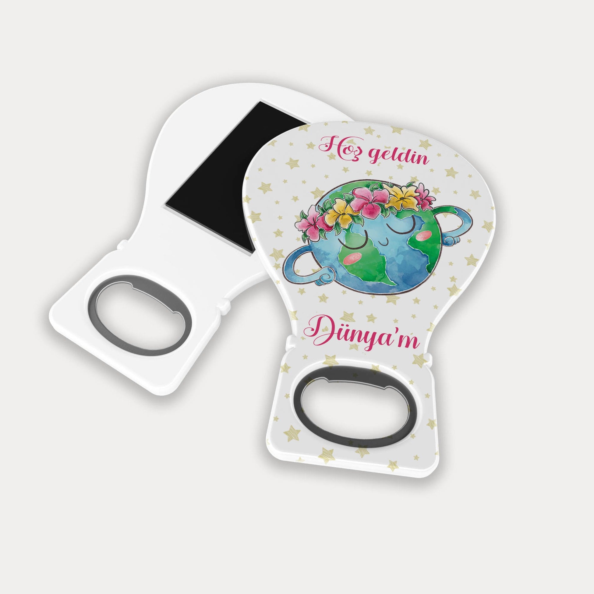 Dünya Temalı Balon Açacak Magnet