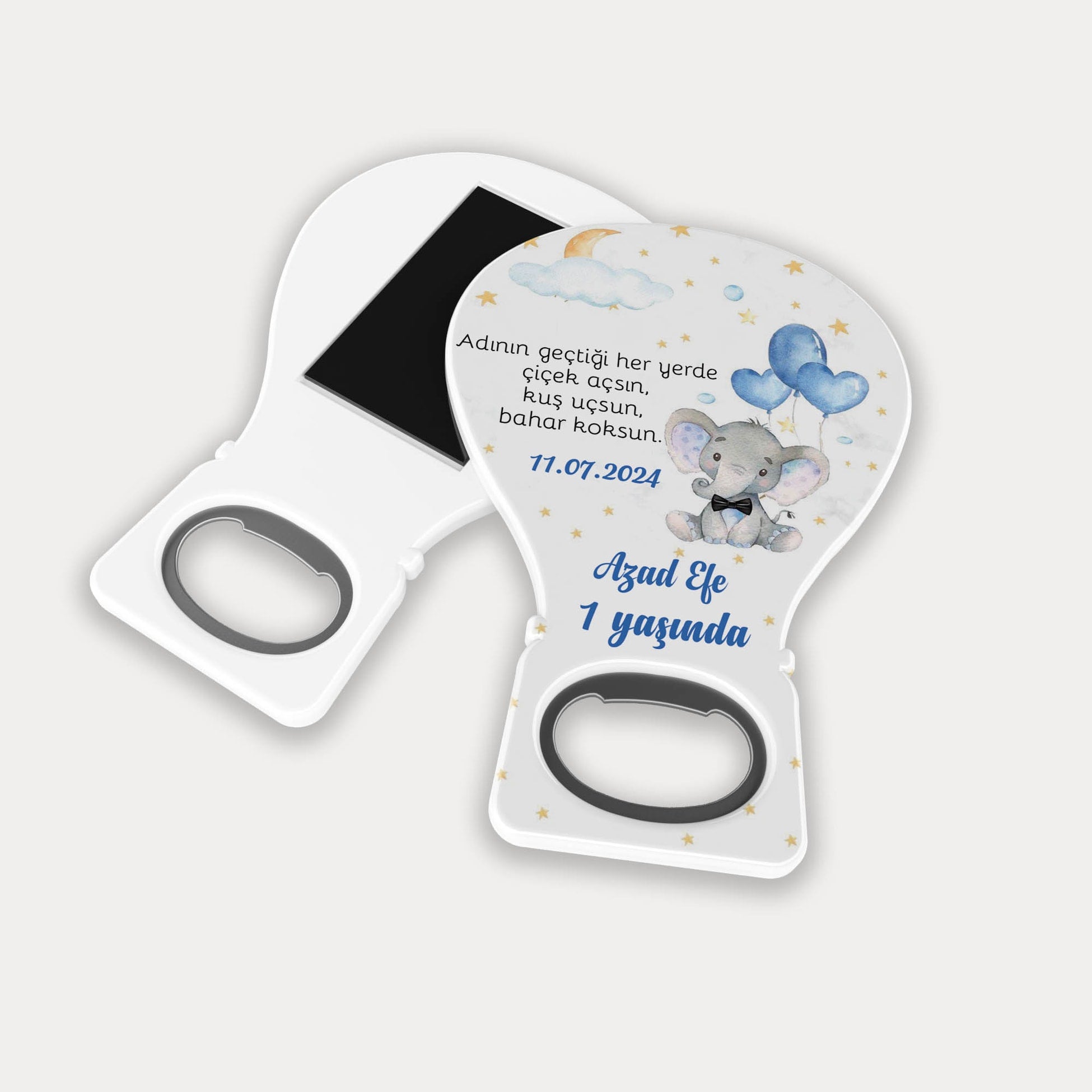 Fil Desenli Balon Açacak Magnet