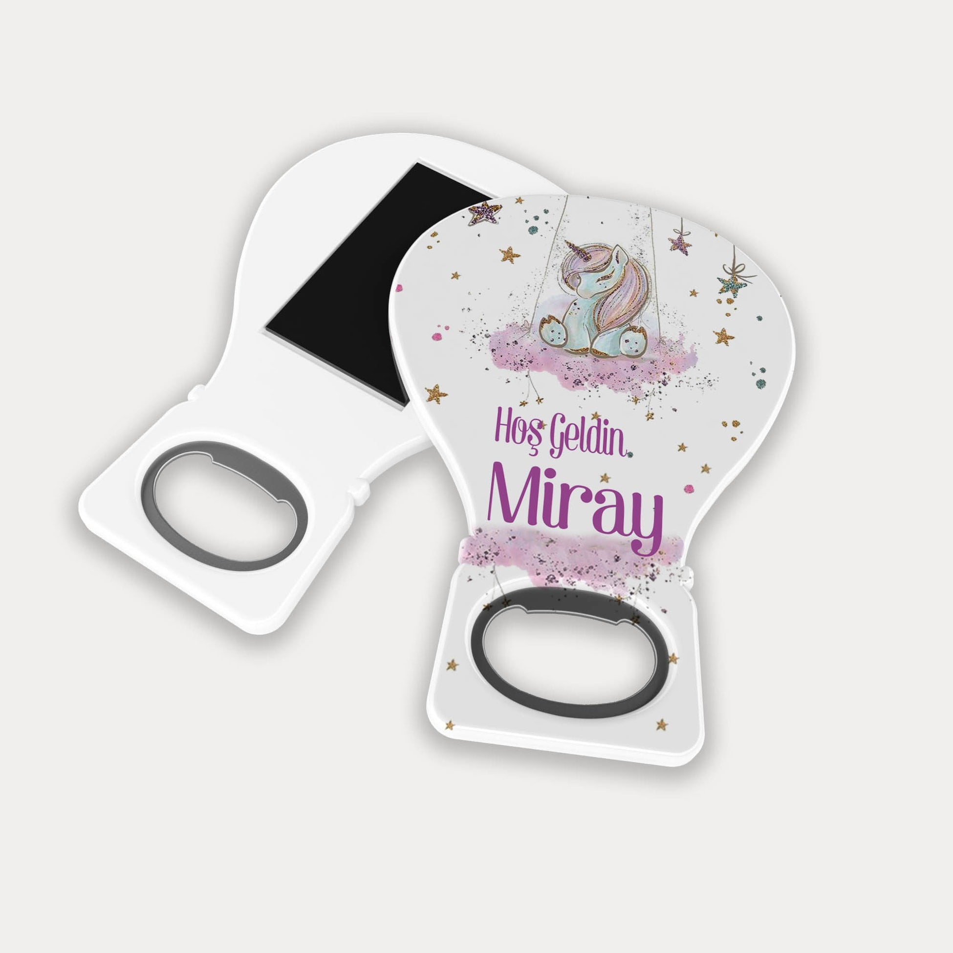 Unicorn Temalı Balon Açacak Magnet