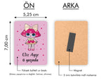 Lol Bebek Desenli Ahşap Magnet