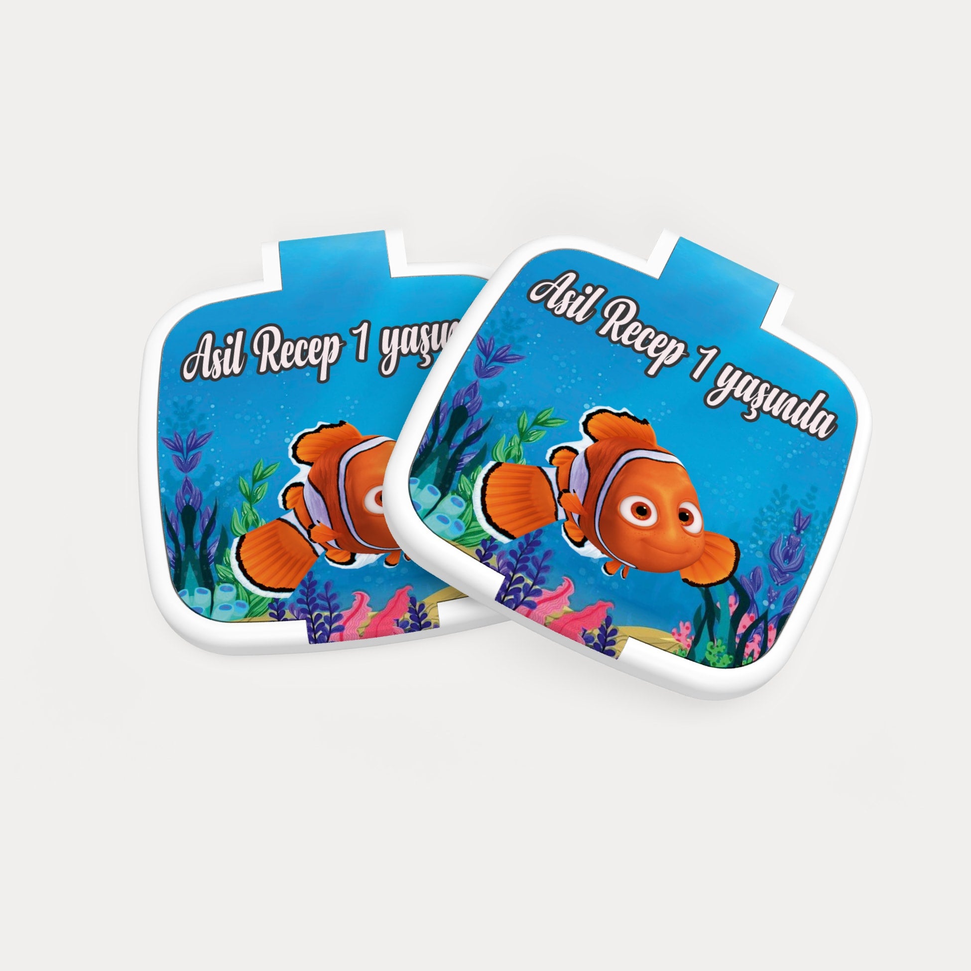 Kayıp Balık Nemo Temalı Kare Ayna