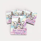 Unicorn Temalı Ahşap Magnet