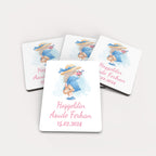 Kız Bebek Temalı Ahşap Magnet