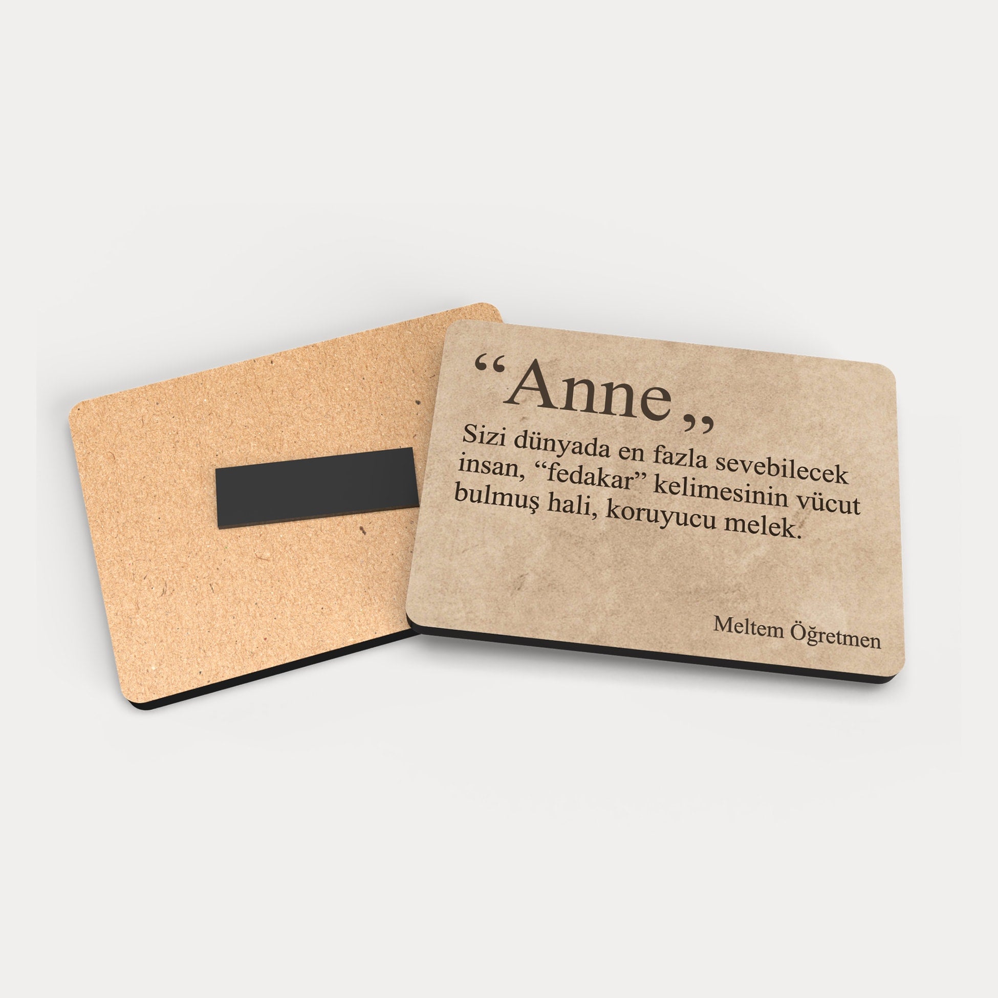 Anneler Günü Temalı Ahşap Magnet