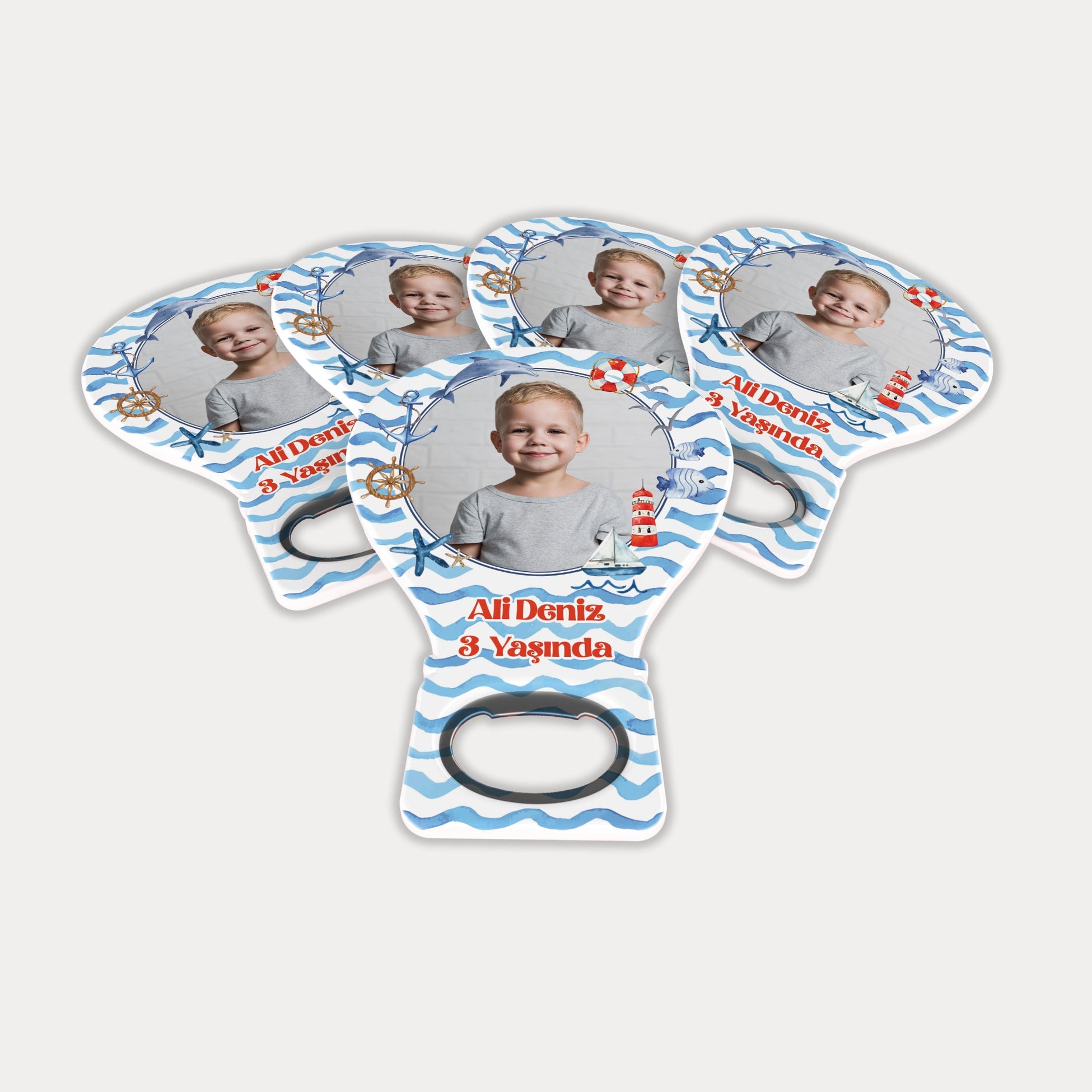 Deniz Temalı Balon Açacak Magnet