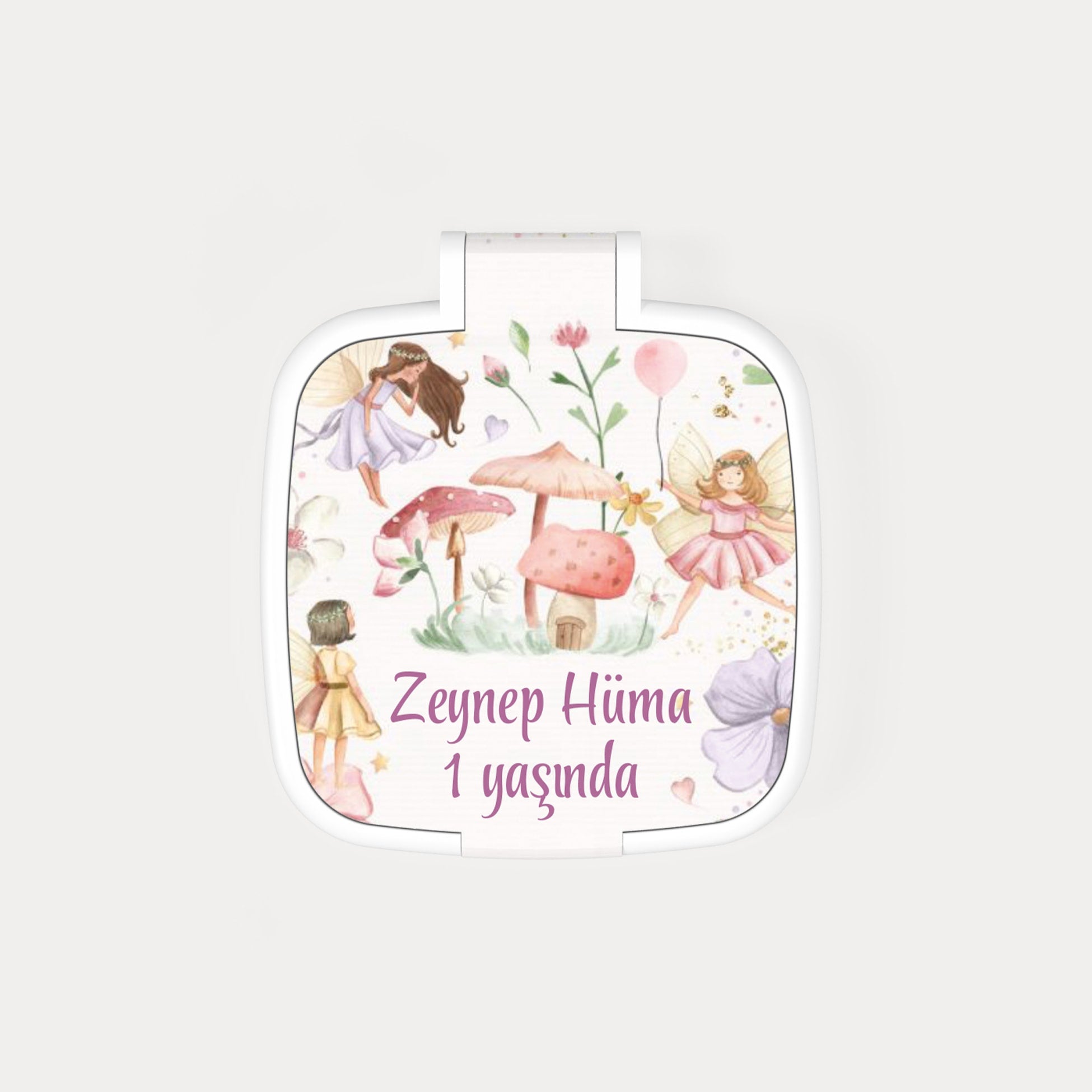 Peri Kızları Temalı Kare Ayna