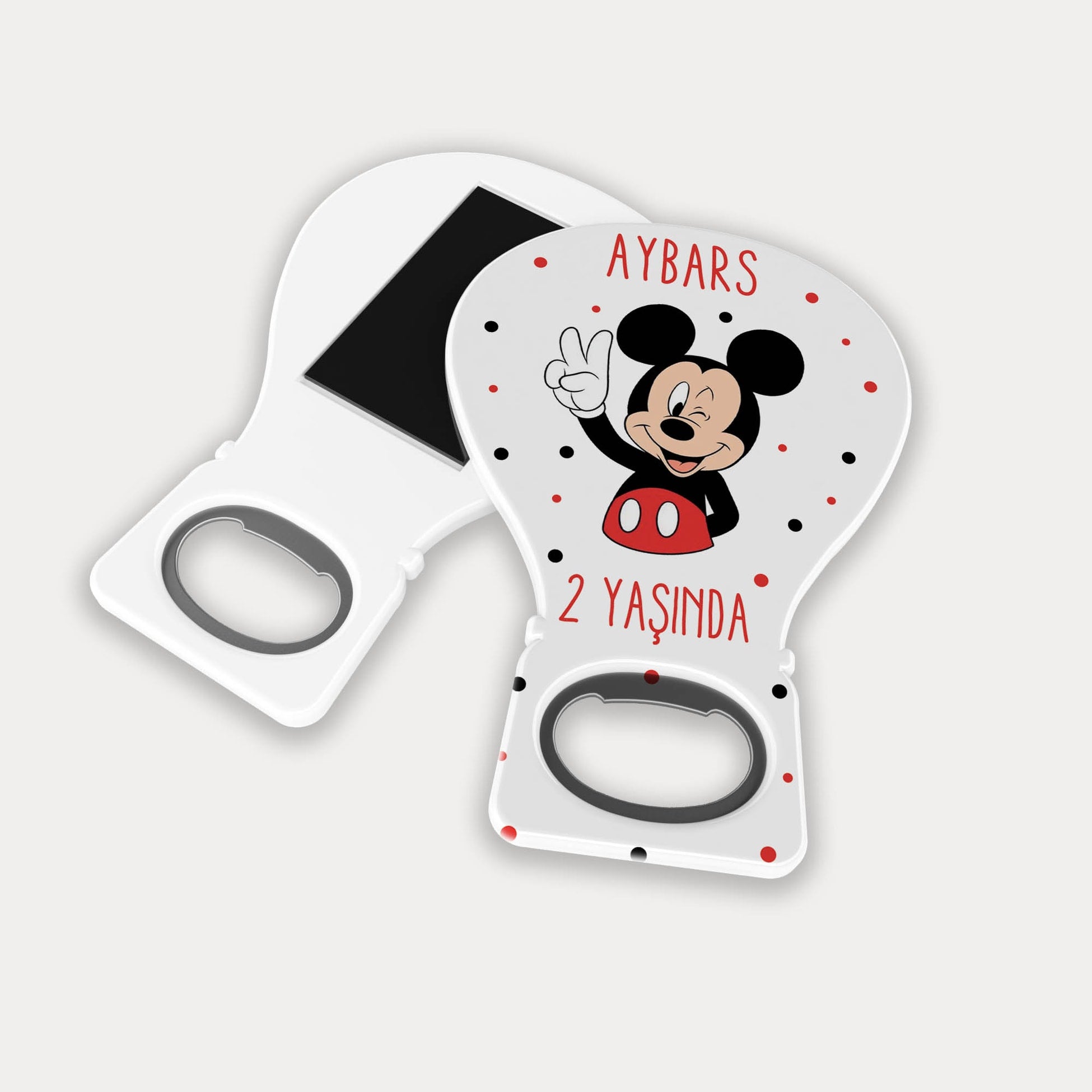 Mıckey Mouse Temalı Balon Açacak Magnet
