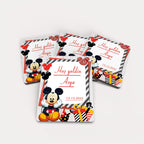 Mickey Mouse Temalı Ahşap Magnet