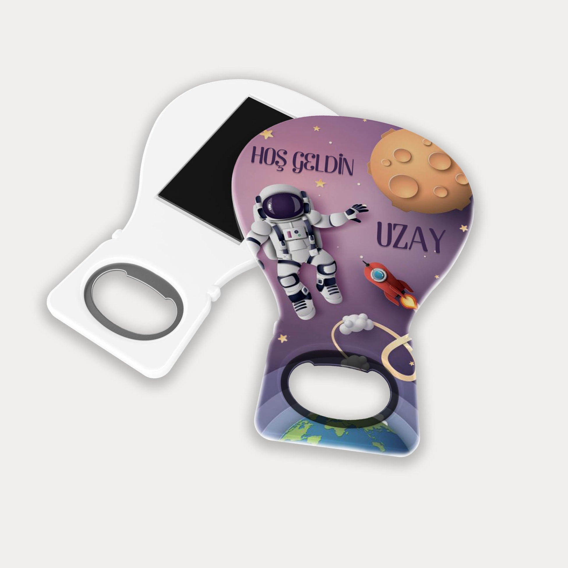 Uzay Temalı Balon Açacak Magnet