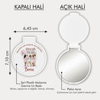 Bride to be temalı Yuvarlak Ayna