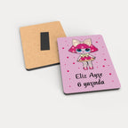 Lol Bebek Desenli Ahşap Magnet