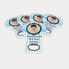 Taç Desenli Balon Açacak Magnet