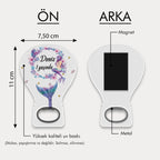 Deniz Kızı Temalı Balon Açacak Magnet
