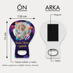 Uzay Temalı Balon Açacak Magnet