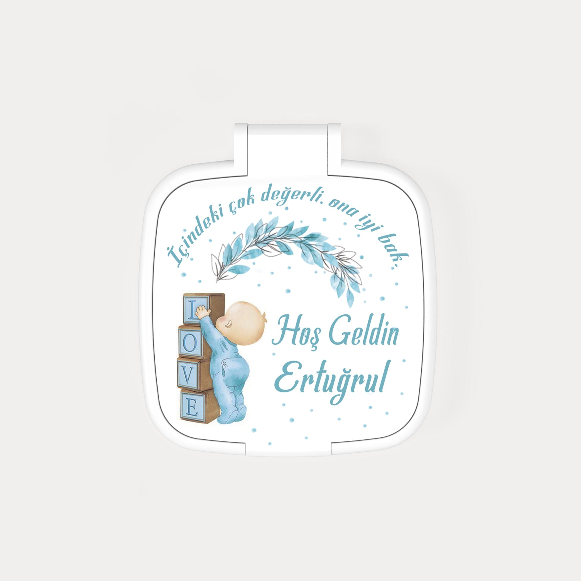 Bebek Temalı Kare Ayna