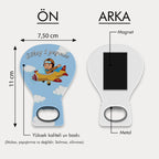 Çocuk Pilot Balon Açacak Magnet