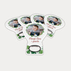 Yaprak Desenli Balon Açacak Magnet