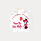 Minnie Mouse Desenli Kare Ayna