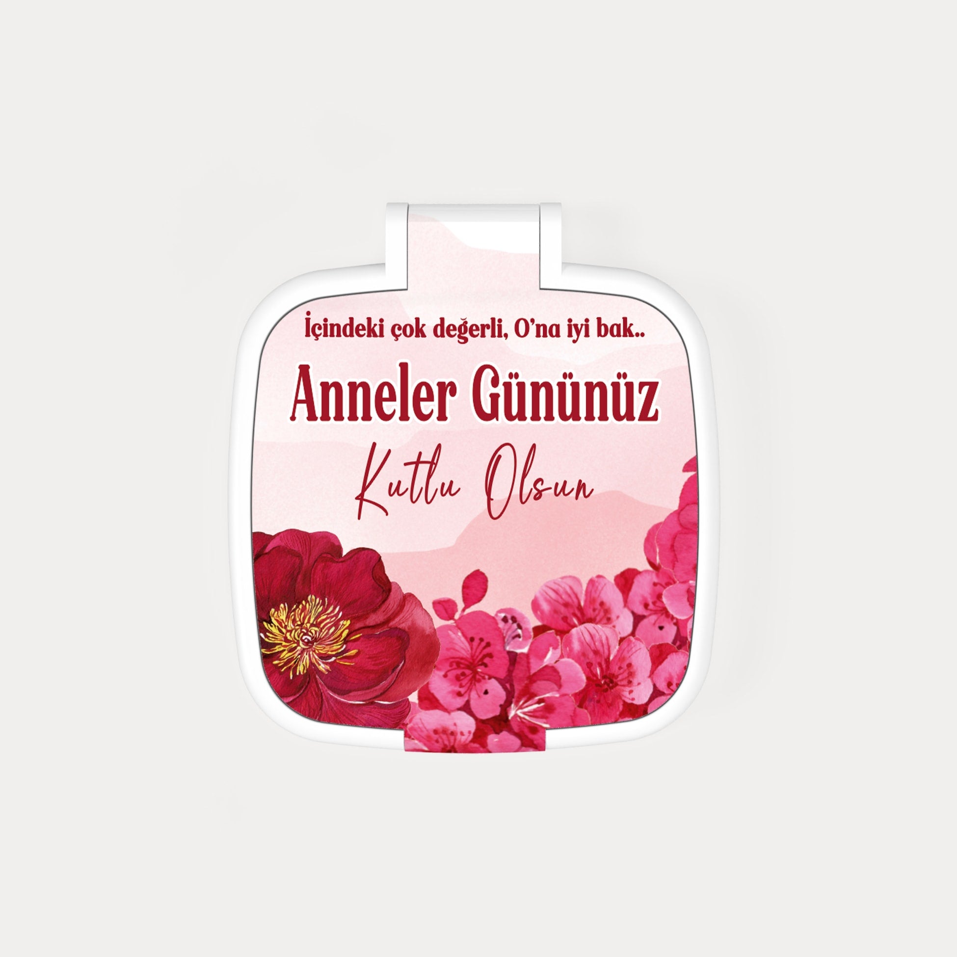Anneler Günü Temalı Kare Ayna