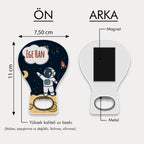 Uzay Temalı Balon Açacak Magnet