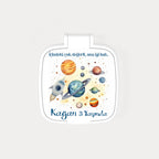 Uzay Temalı Kare Ayna
