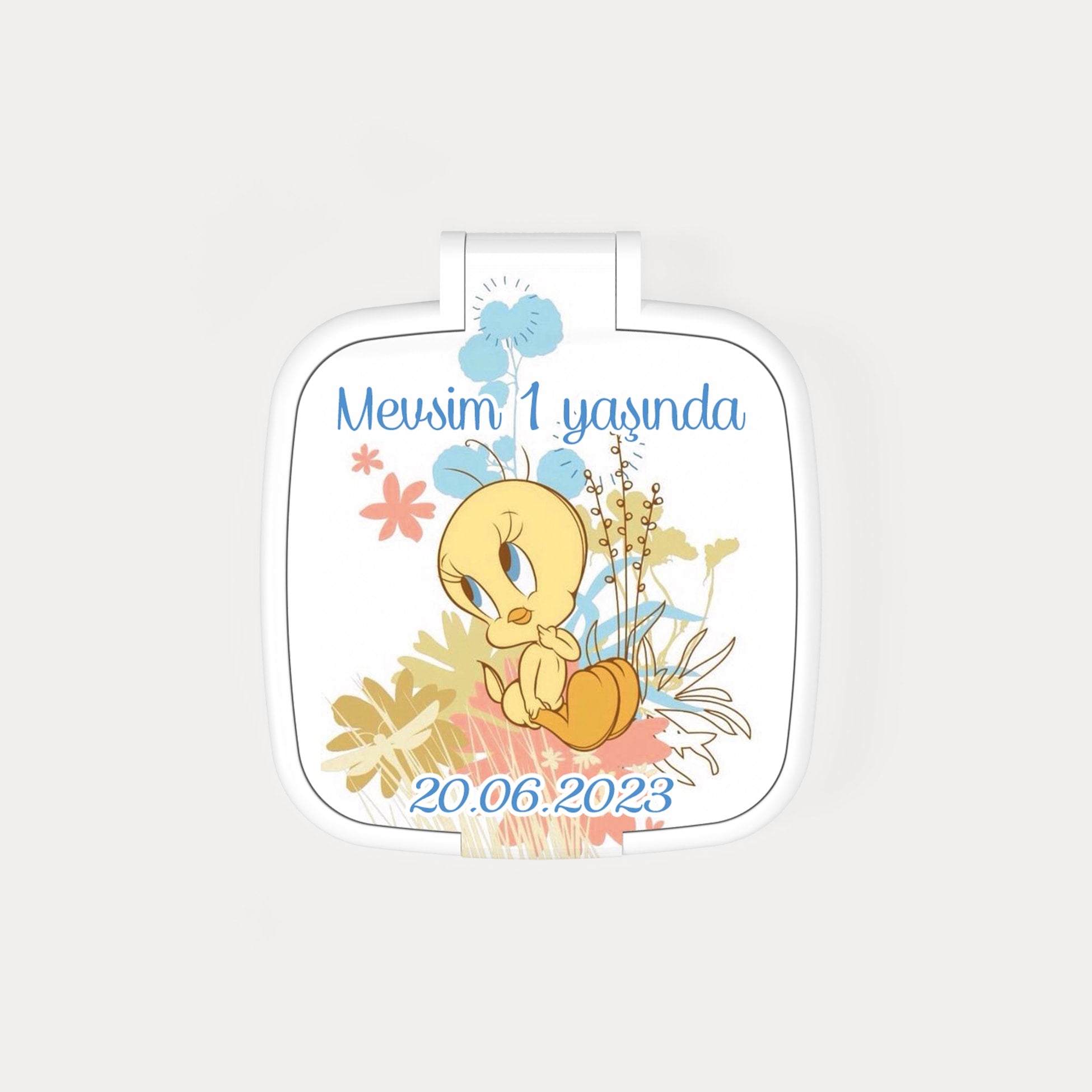 Tweety Temalı Kare Ayna
