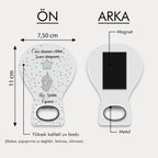 Fil Desenli Balon Açacak Magnet