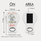 Fil Desenli Balon Açacak Magnet