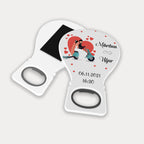 Gelin Damat Motor Desenli Balon Açacak Magnet