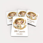 Sevimli Bebek Temalı Ahşap Magnet