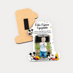 Mickey Mouse Temalı Ahşap Magnet