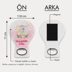 Fil Desenli Balon Açacak Magnet