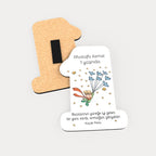 Küçük Prens Temalı Ahşap Magnet