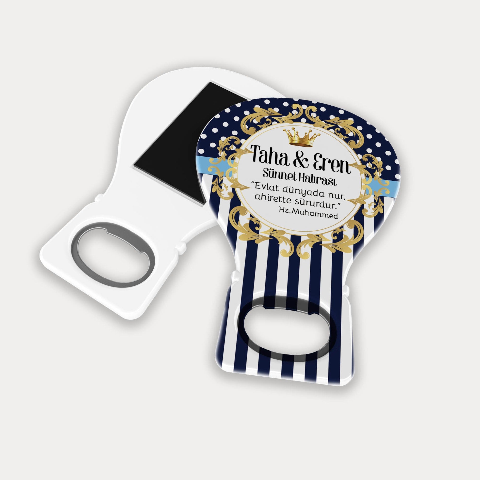 Taç Desenli Balon Açacak Magnet