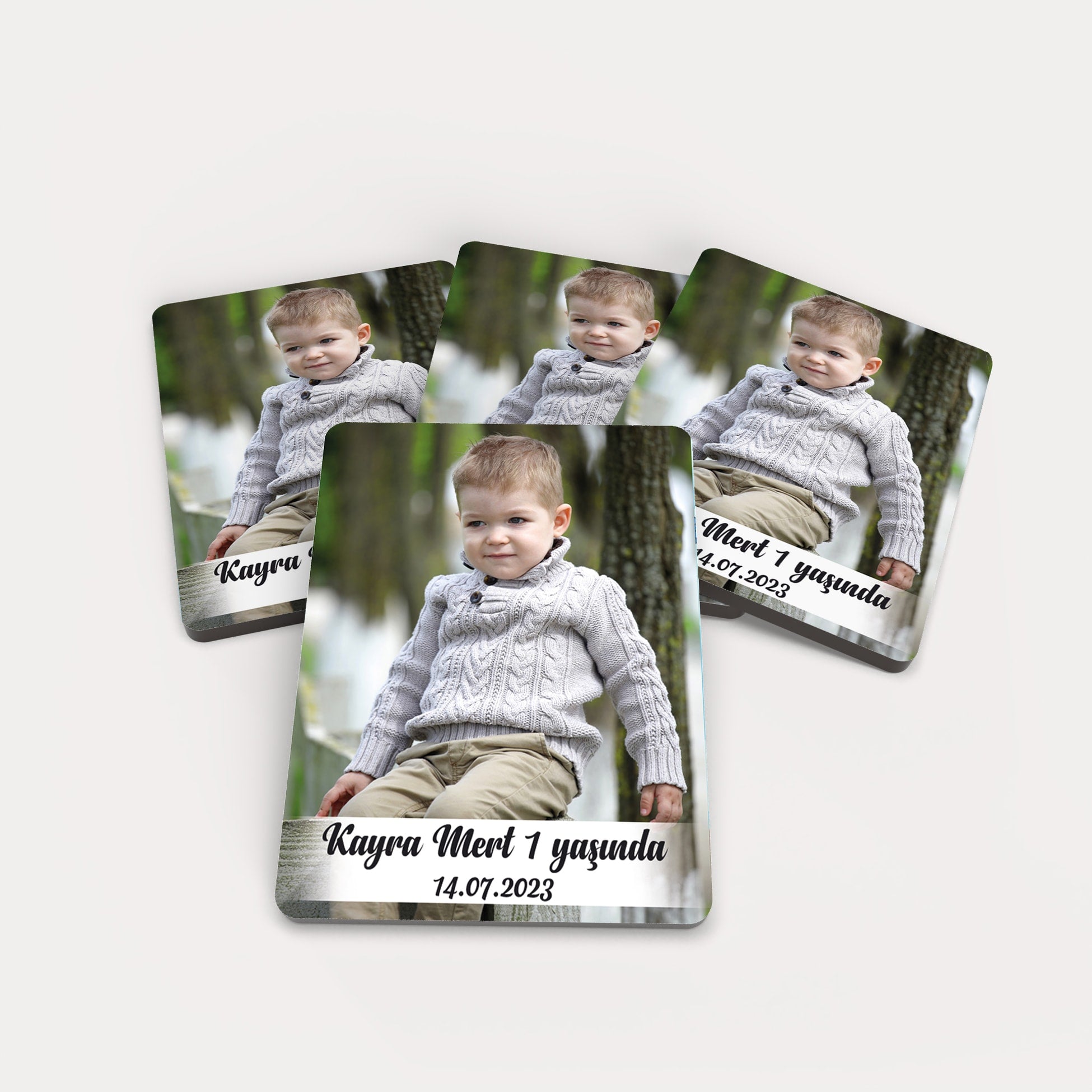 Fotoğraf Temalı Ahşap Magnet