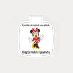 Minnie Mouse Temalı Kare Ayna