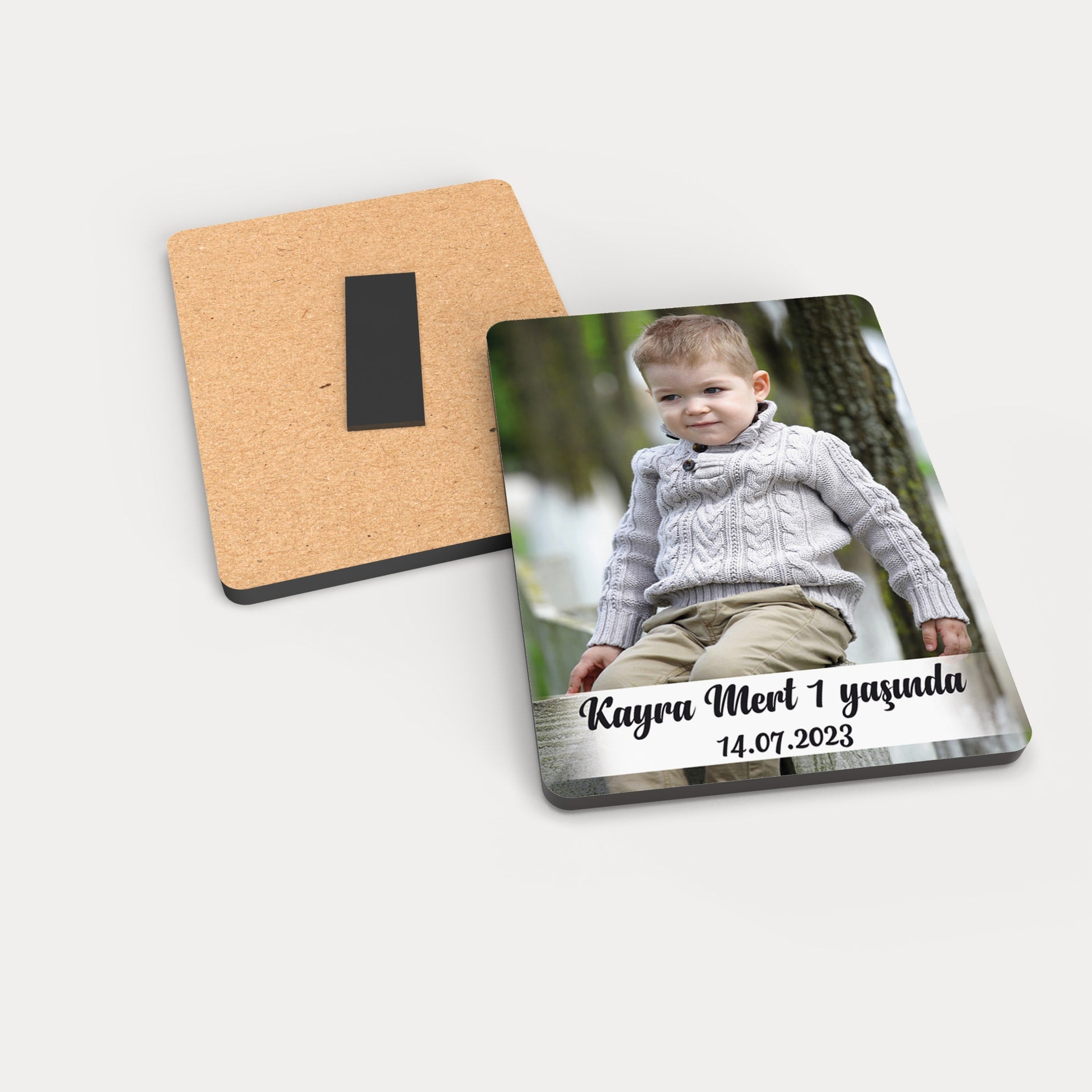 Fotoğraf Temalı Ahşap Magnet