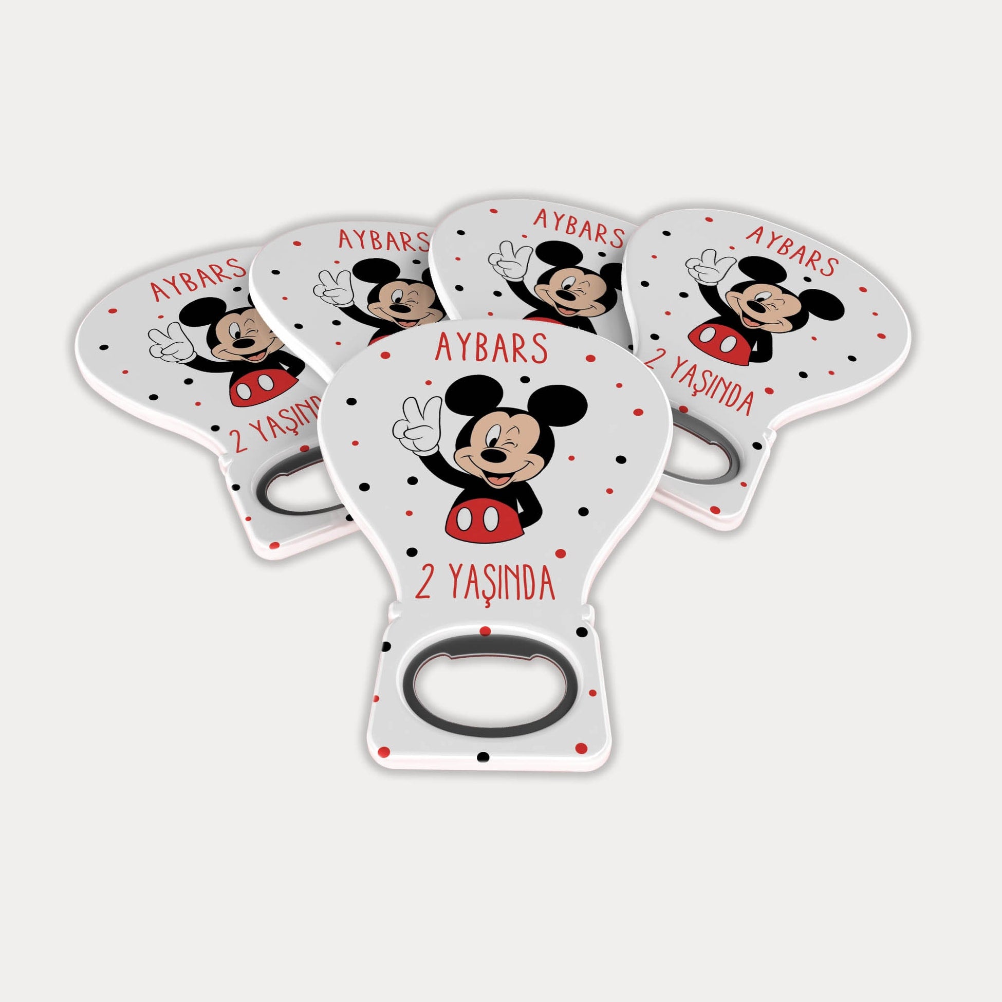 Mıckey Mouse Temalı Balon Açacak Magnet