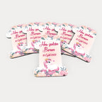 Unicorn Temalı Ahşap Magnet