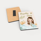 Deniz KızıTemalı Ahşap Magnet