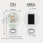 Safari Temalı Balon Açacak Magnet