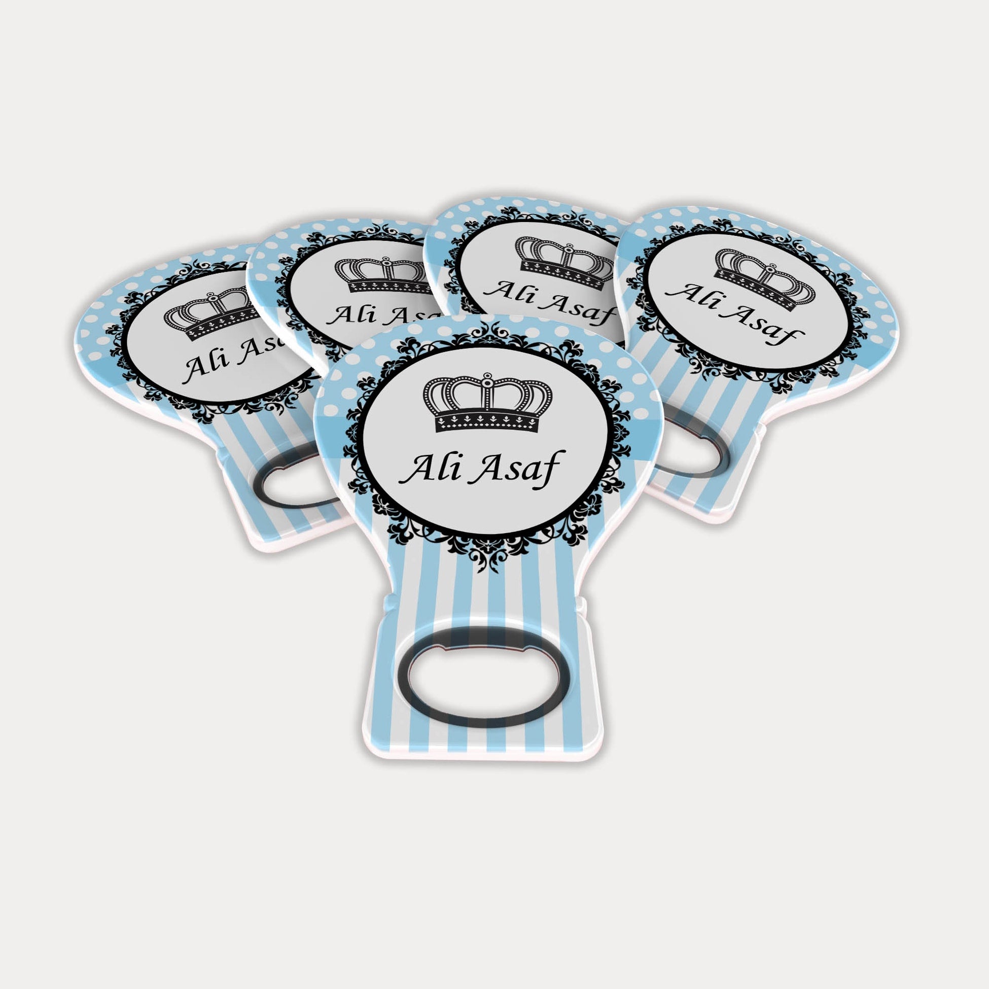 Taç Desenli Balon Açacak Magnet