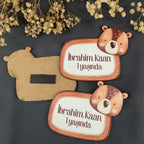 Ayıcık Temalı Özel Kesim Ahşap Magnet