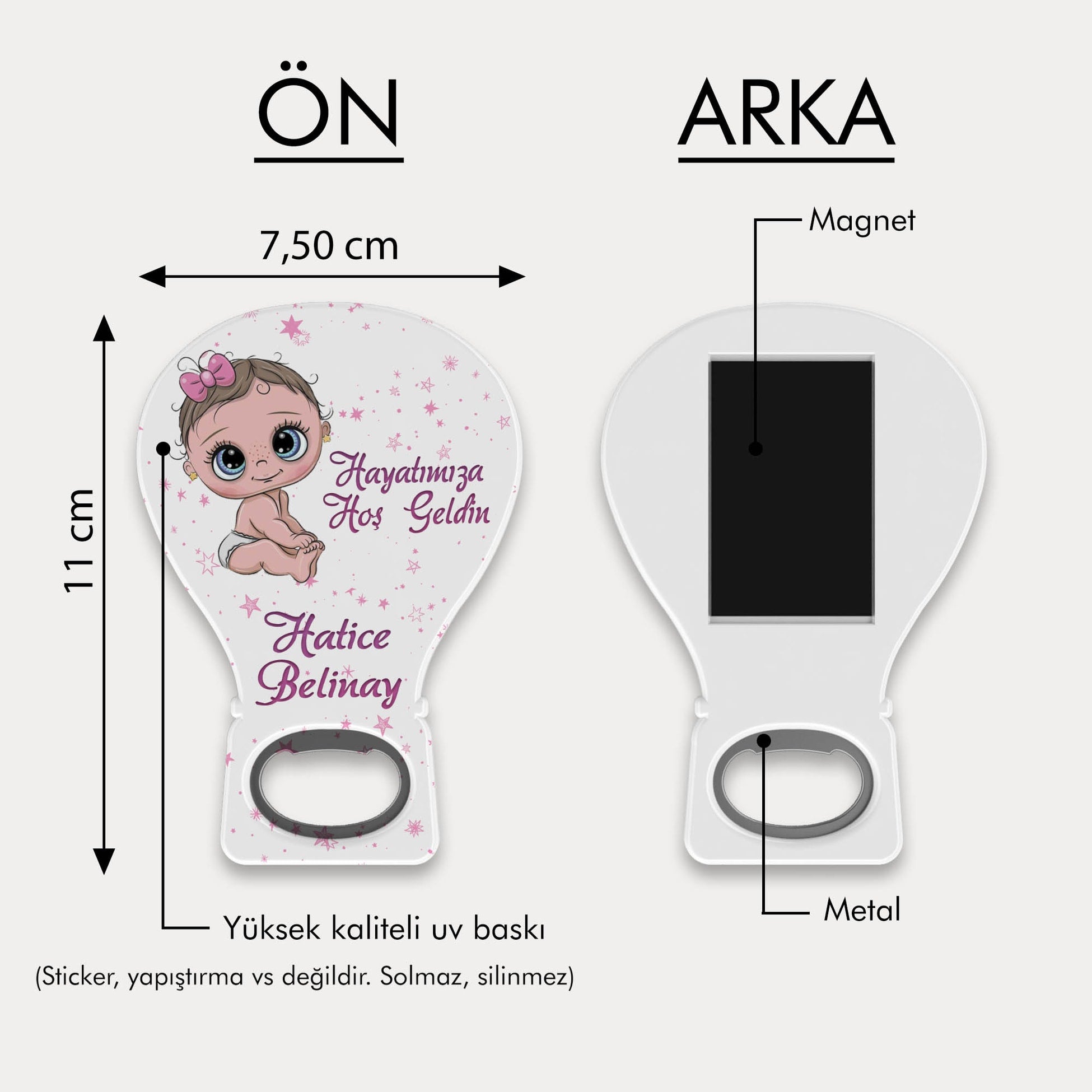 Dünya Temalı Balon Açacak Magnet